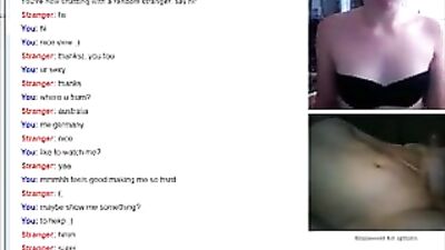 Blonde plays solo later fucks horse