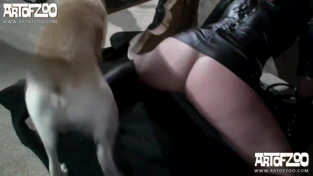 Slutty Wives Help Dog Fuck