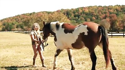 Adilia horse cum filled pussy