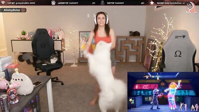 compilation of alinity getting freaky with her horny dog