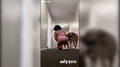Risky dog fuck