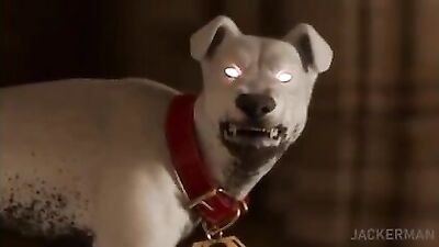 3D Busty Babes Love Dog Cocks