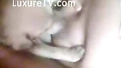 Woman gives puppy to suck 2