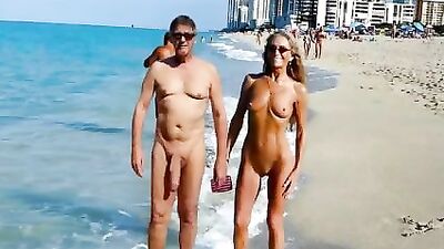 Beach Reveal: Rics Massive Cock with MILF