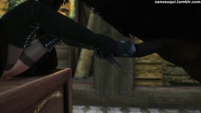 2b x the horse animation 1