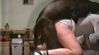 Sexy slut fuck dog