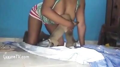 Twins sucking breasts