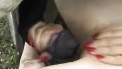 Mara 13 Swallows Mammoth Canine Cock in Lewd Bestial Blowbang