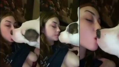 Dog make out