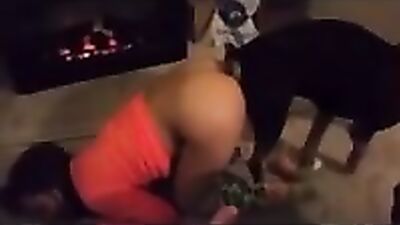 Dirty Argentine Thug Fucks K9 Deep in Filthy Gorda Blowjob