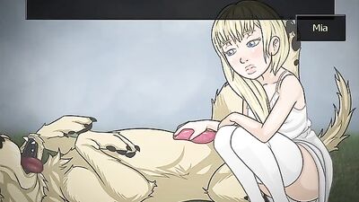Mia x the dog