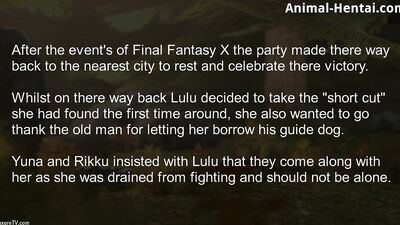 Final Fantasy dog sex animation