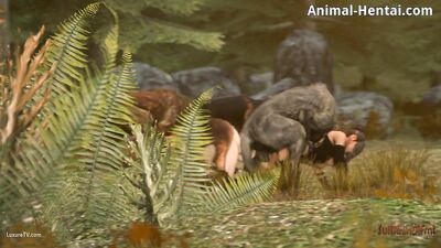 Final Fantasy dog sex animation
