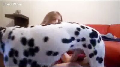 Eager Slave Precious Sucks Andys Hung Cock to orgasm