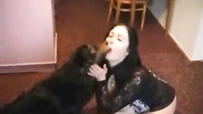 dog penis hungry girl
