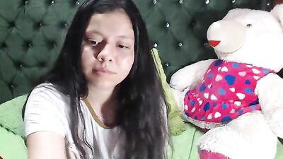 Russian K9 Slut Sucks Hard For Cum!