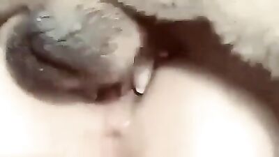 Young Girl With Mask Lets Dog Fuck Her