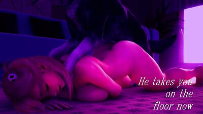 Dog licking girl: zoo porn drunk