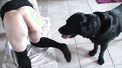 Dog sex girl: lise zoo sex