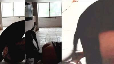 Dog girl anal: bestiality full