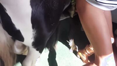 Bestiality porn: russian girl first experience sex dog