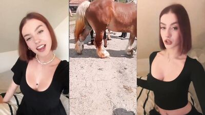 Russian zoo porn: girls naked dog