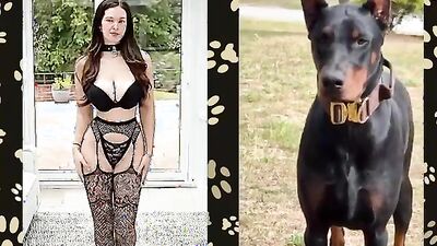 Mimi dog girl: art of zoo dog fuck girl compilation
