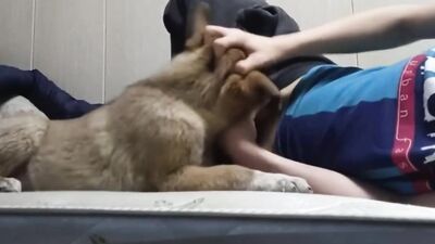 Art of zoo porno: dog porn manga