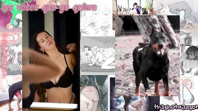 Bestiality horse: elisa try to breed dog porn