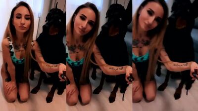 Sonya Submits To Canine Conquest, Deep Throats Alexander