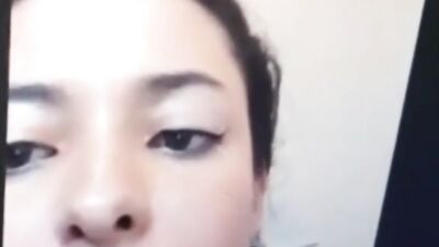 Latina sucks dogcum