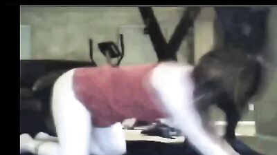 Dirty Blonde Babe Gets Dicked Down By Her Loyal Furry Friend