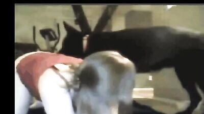 Dirty Blonde Babe Gets Dicked Down By Her Loyal Furry Friend