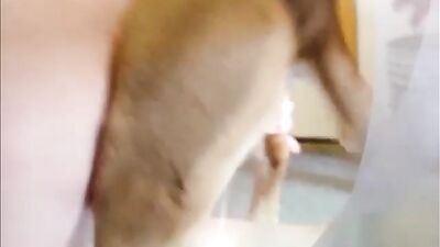 Mature Latina Rides & Sucks Throbbing Dog Cock Deep