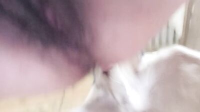 Blonde Wiccan Slut Rides Furry Beasts Throbbing Cock