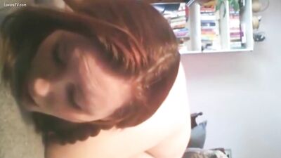Lusting Teen Gets Dirty Doggy Oral