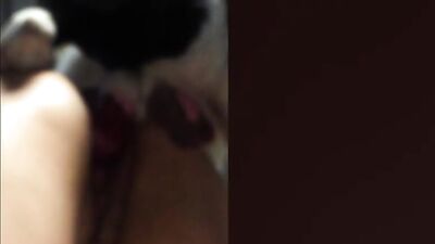 Exclusive new blonde in her first pussy knot