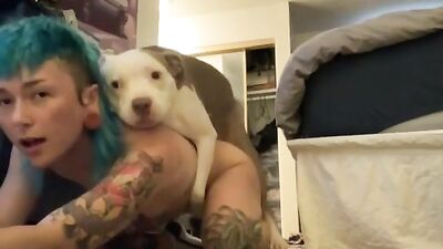 TATTOO GIRL DOGGYSTYLE