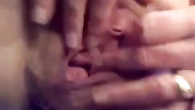 Brazen Brunette Bends Over for Furry Friends Fierce Cock