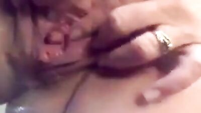 Brazen Brunette Bends Over for Furry Friends Fierce Cock
