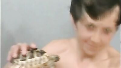 Sinful Simones Slobbering Blowjob Session