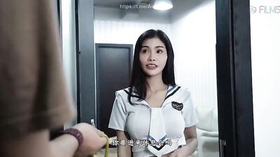 Kinky Asian Babe Takes German Shepherds Huge Cock in Doggy Style