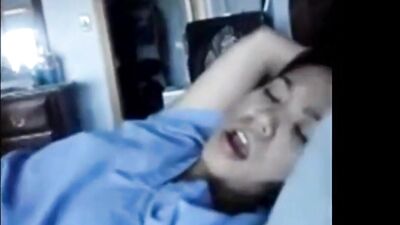 Asian BBW Danielle Swainey Gags On Dog Dick