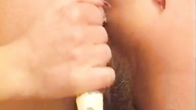 Alluring womne use a big snake for their intriguing sex pleasures