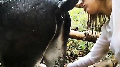 Alison donkey ass licking