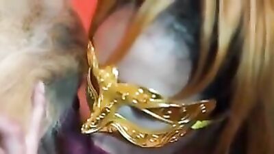 SHAPELY LADY IN SEXY SHOES TAKES DOG COCK DEEP
