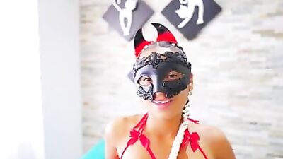Moaning bitch is going to get that dog dick inside
