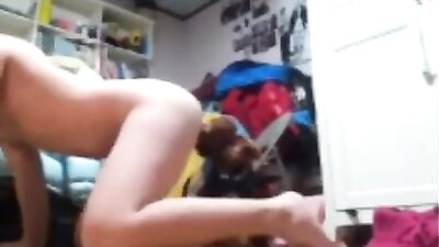 Teen Seduces Faithful Family Dog Into Unbreakable Kink Bond