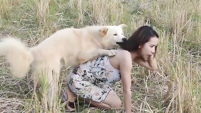 Cute Thai Cutie and Her Loyal Doggo Get Naughty