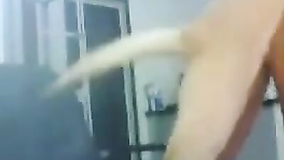 Russian Blonde Sucks & Rides Steamy Zoo Dog